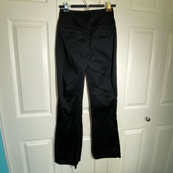 Club Monaco Black Sailor Flared Pants - Picture 2 of 5